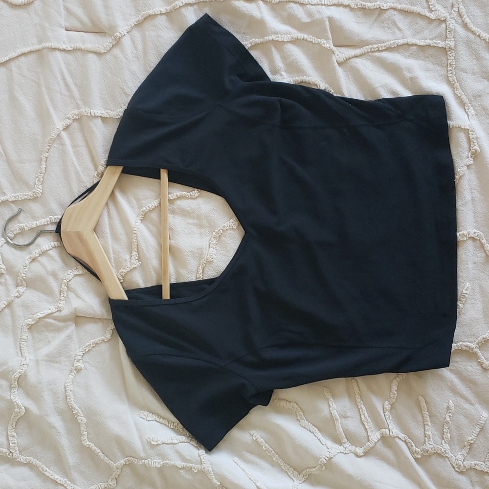 Lululemon | Black Fitted Align Tee Short Sleeve | Size 10